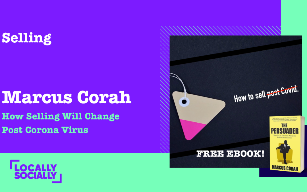 Get full presentation and a electronic copy of Marcus Corah's book “The Persuader”